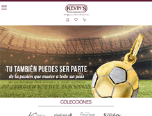 Tablet Screenshot of kevins.com.co